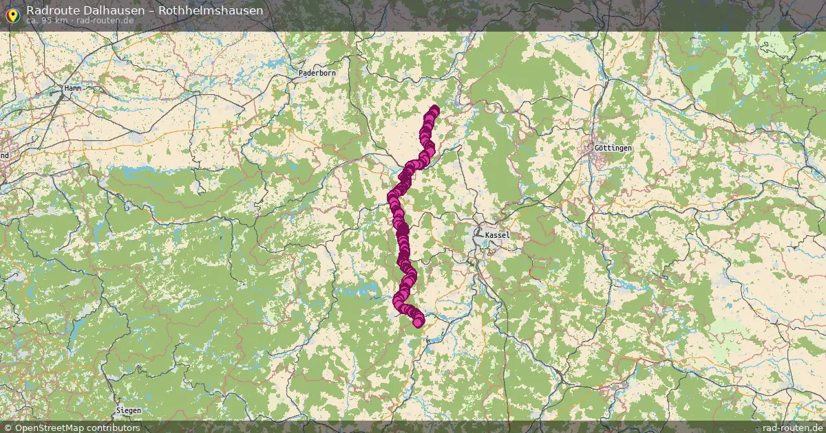 Radtour Dalhausen – Rothhelmshausen