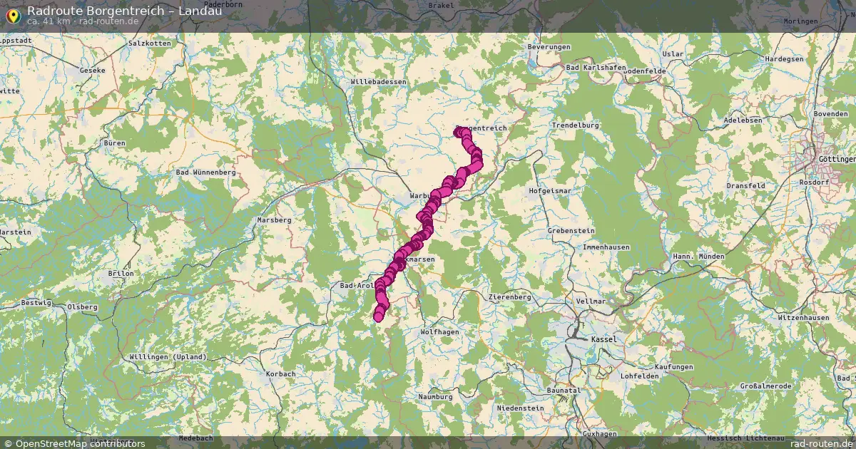 Radtour Borgentreich – Landau