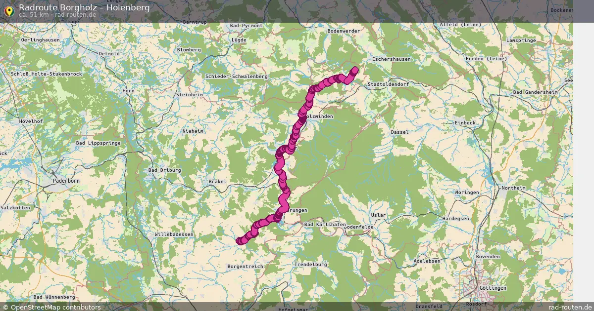 Radtour Borgholz – Holenberg