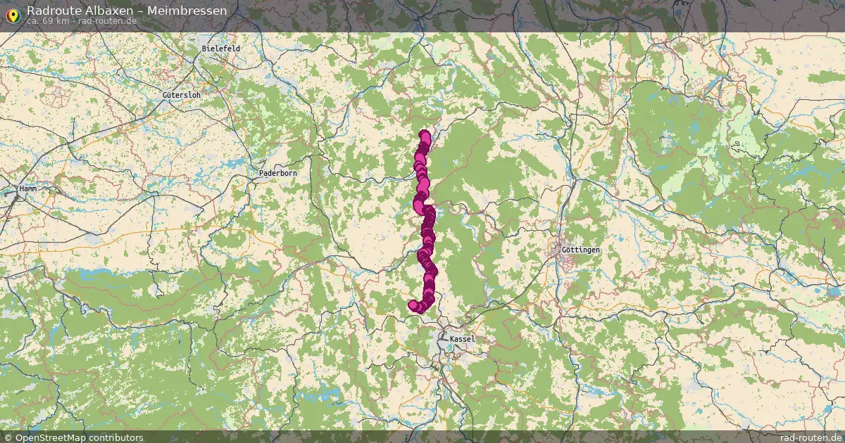 Radtour Albaxen – Meimbressen