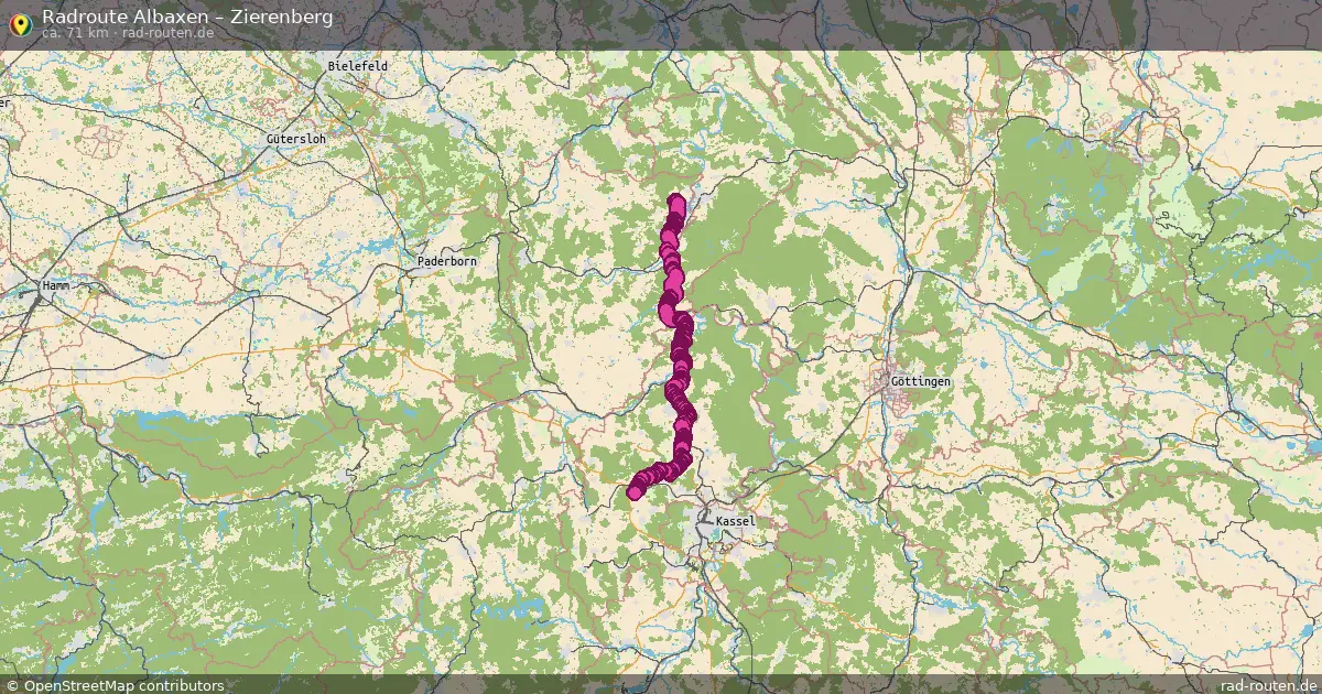 Radtour Albaxen – Zierenberg