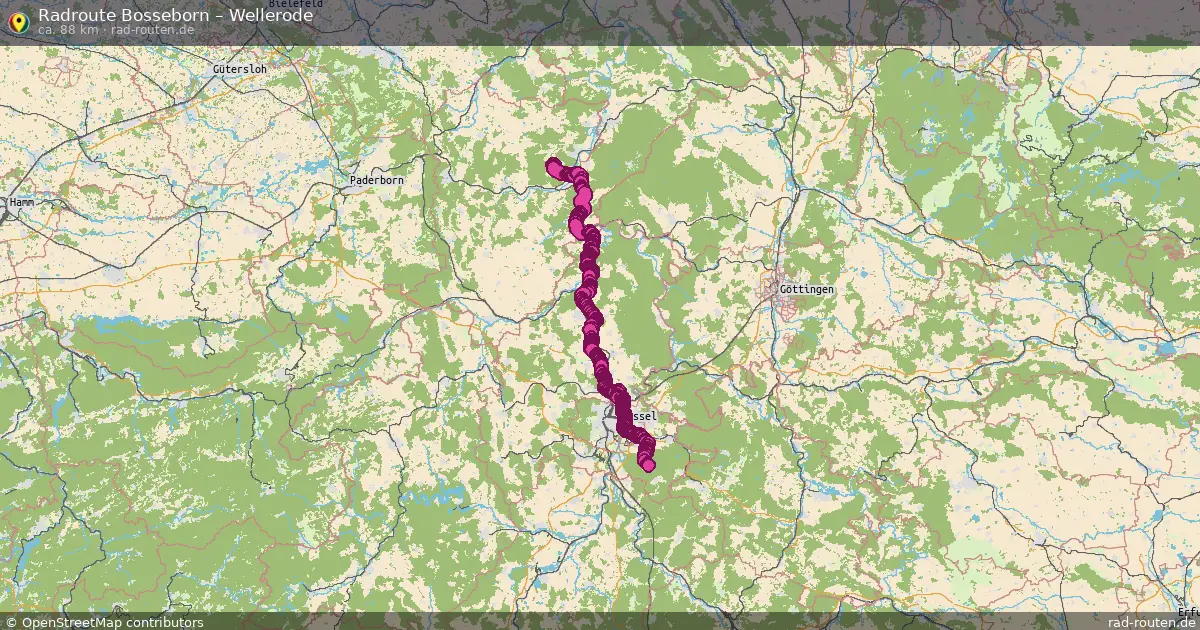 Radtour Bosseborn – Wellerode