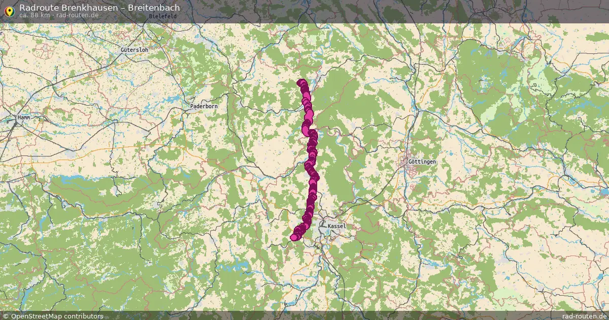 Radtour Brenkhausen – Breitenbach