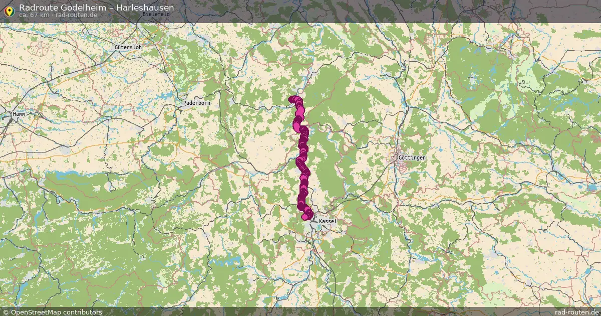 Radtour Godelheim – Harleshausen