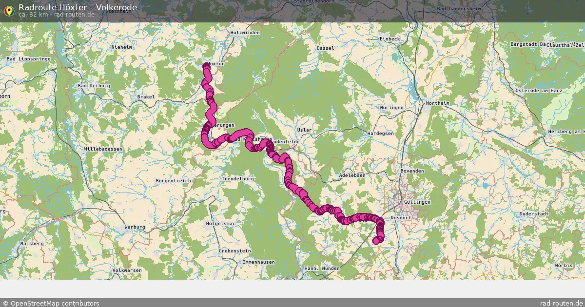 Radtour Höxter – Volkerode