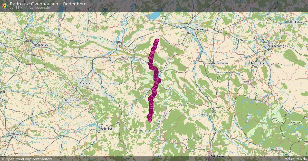 Radtour Ovenhausen – Rodenberg