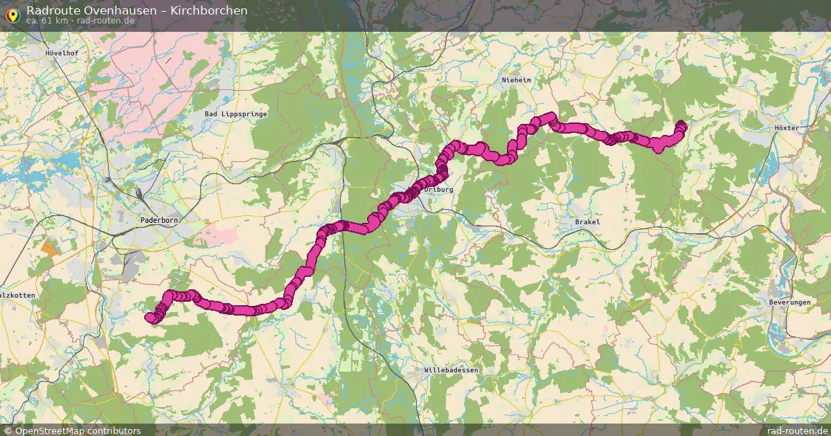 Radtour Ovenhausen – Kirchborchen