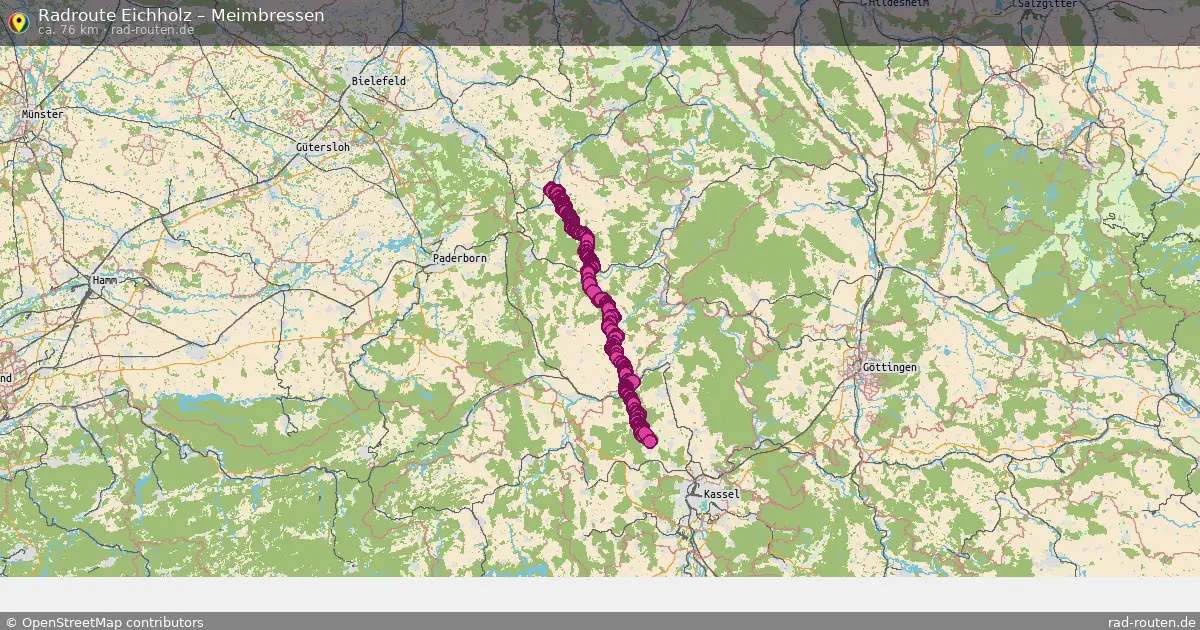 Radtour Eichholz – Meimbressen