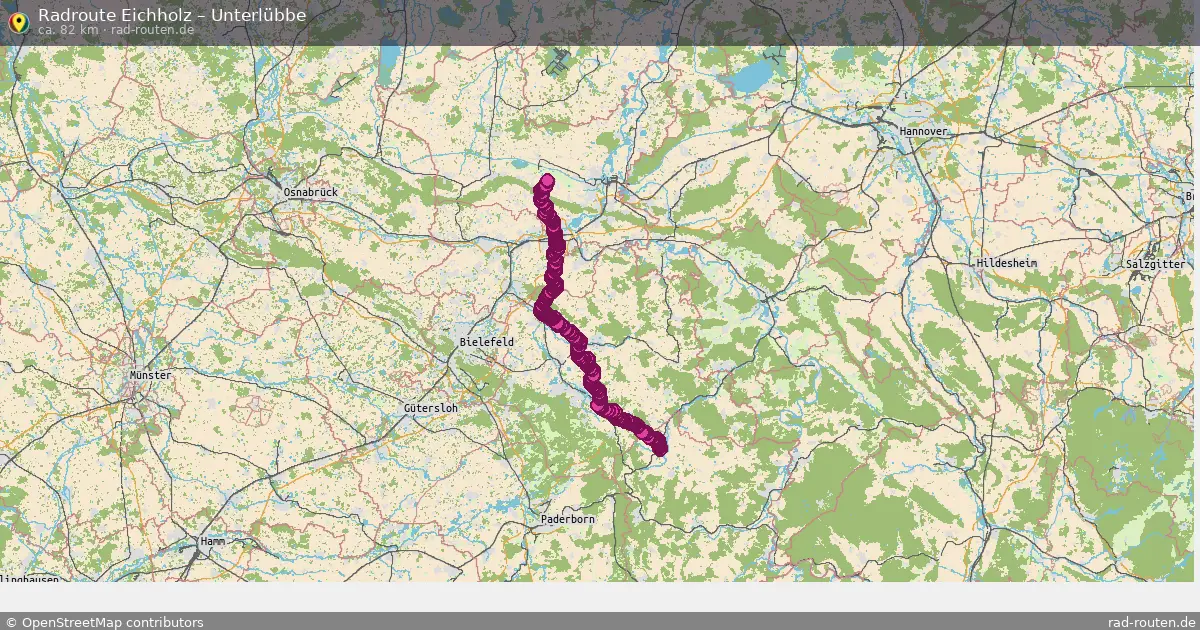 Radtour Eichholz – Unterlübbe