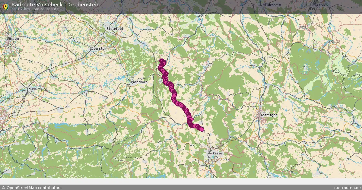 Radtour Vinsebeck – Grebenstein