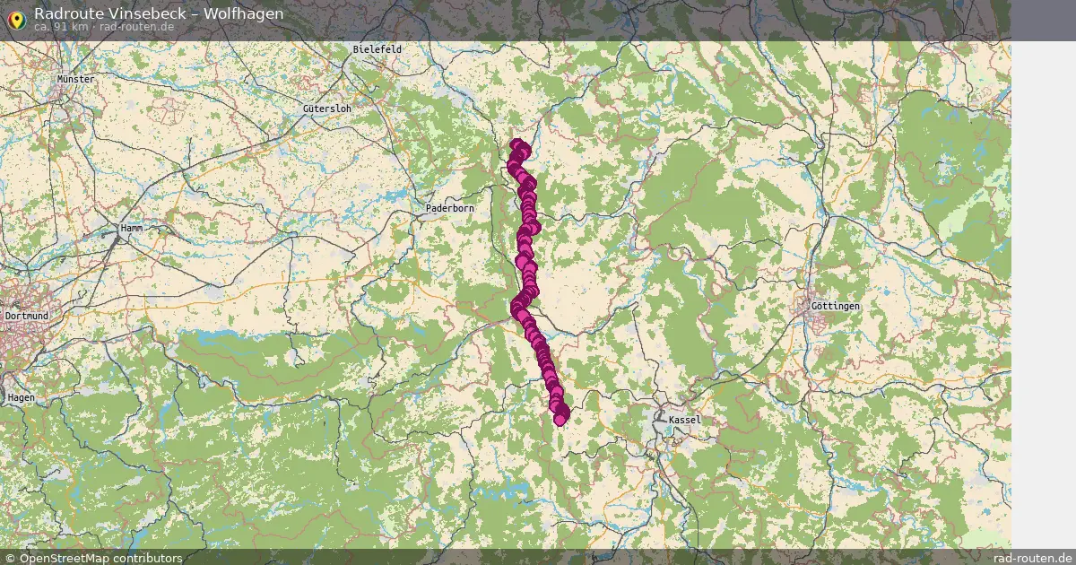 Radtour Vinsebeck – Wolfhagen