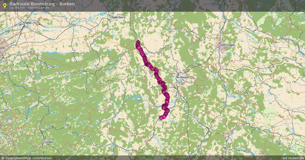 Radtour Bonenburg – Borken