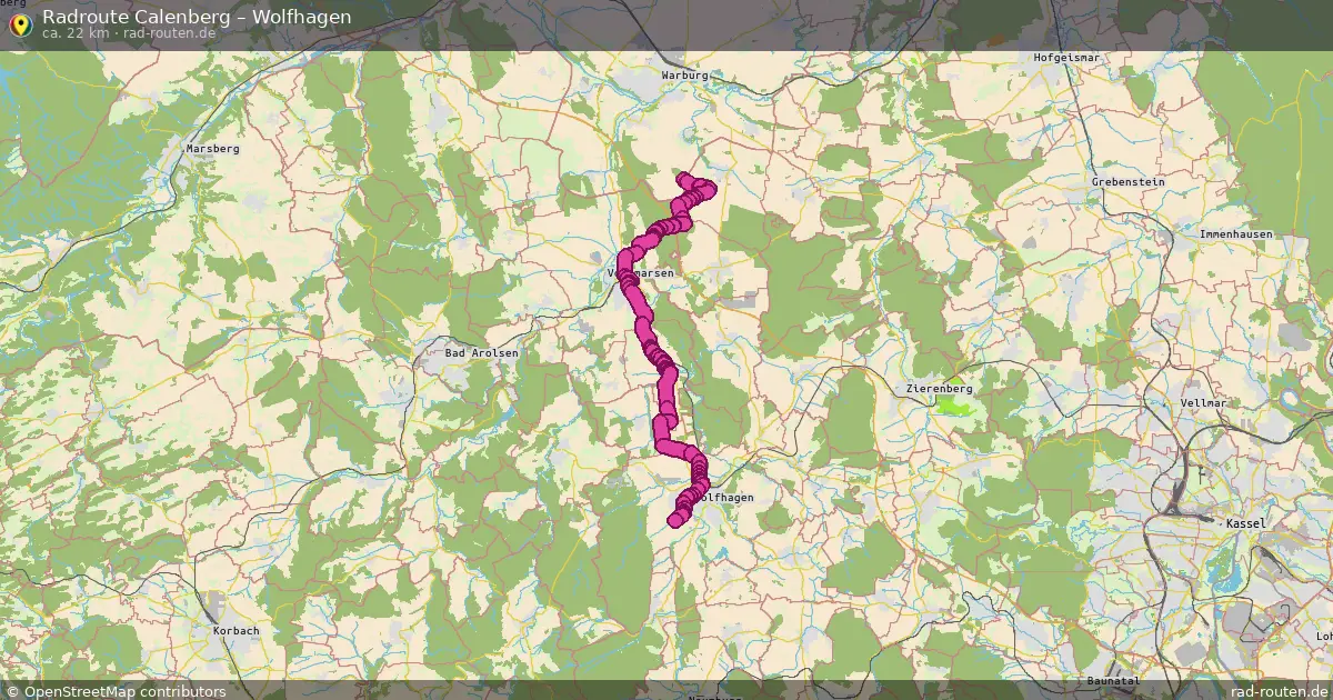 Radtour Calenberg – Wolfhagen
