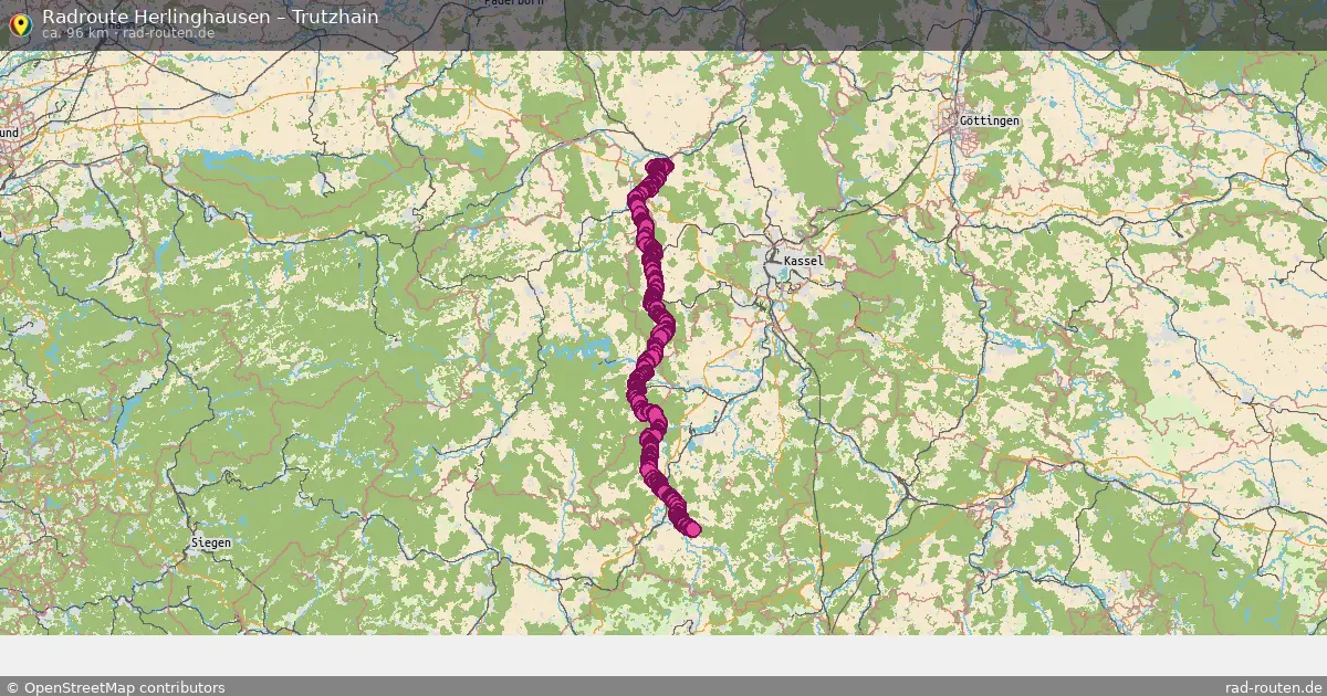 Radtour Herlinghausen – Trutzhain