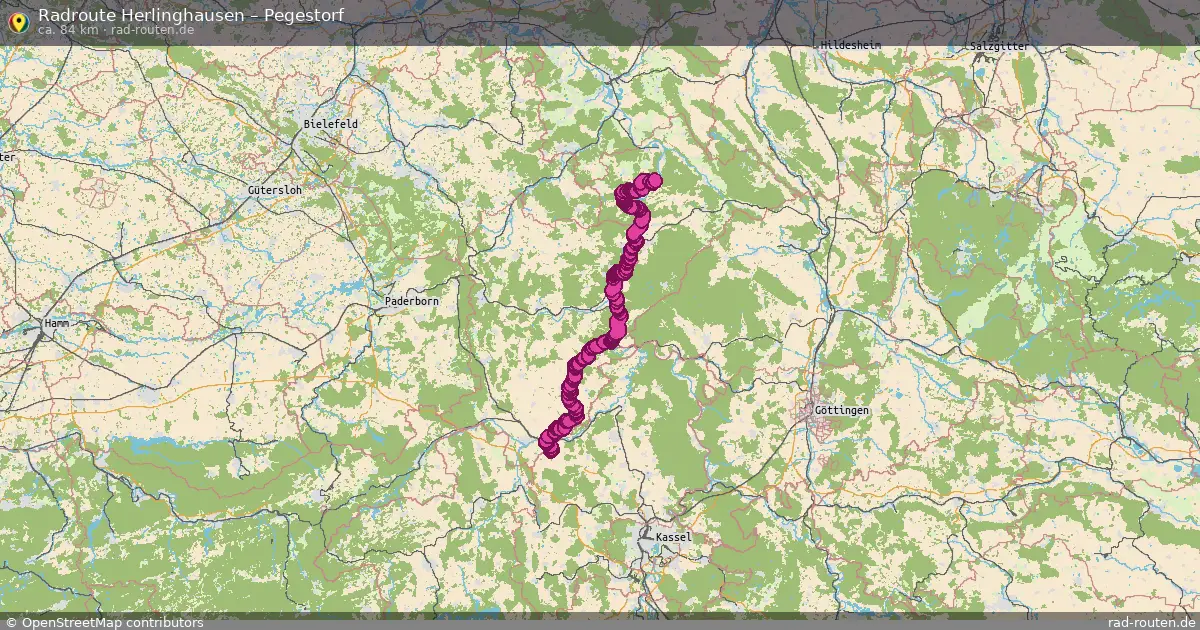 Radtour Herlinghausen – Pegestorf