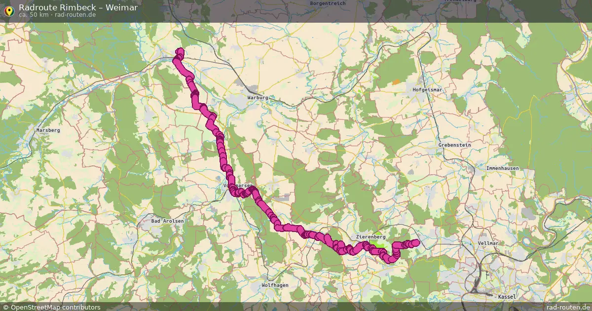 Radtour Rimbeck – Weimar
