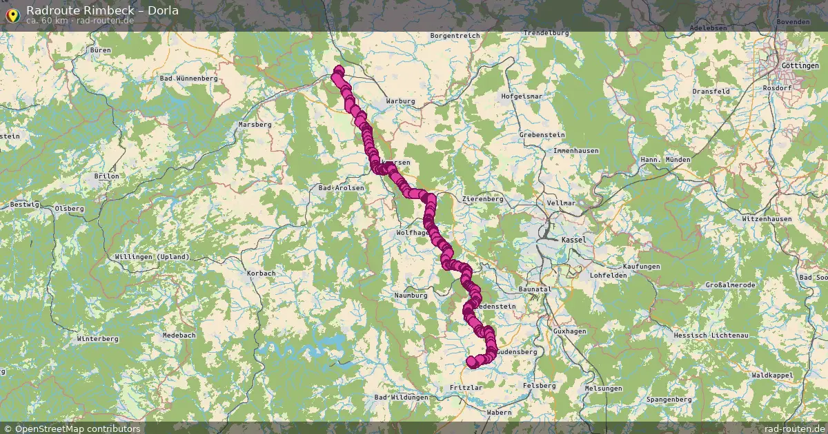 Radtour Rimbeck – Dorla