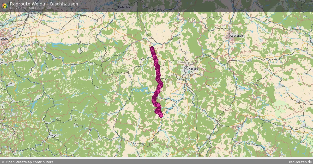 Radtour Welda – Bischhausen