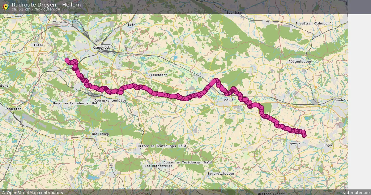 Radtour Dreyen – Hellern