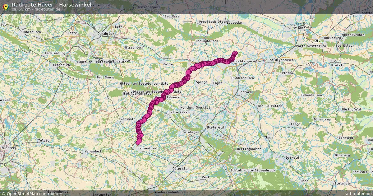 Radtour Häver – Harsewinkel