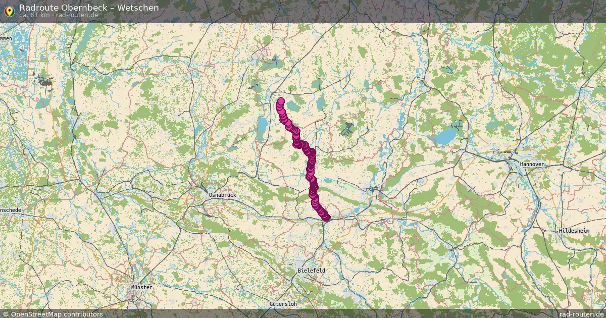 Radtour Obernbeck – Wetschen