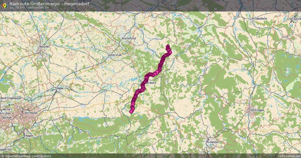 Radtour Großenmarpe – Hegensdorf
