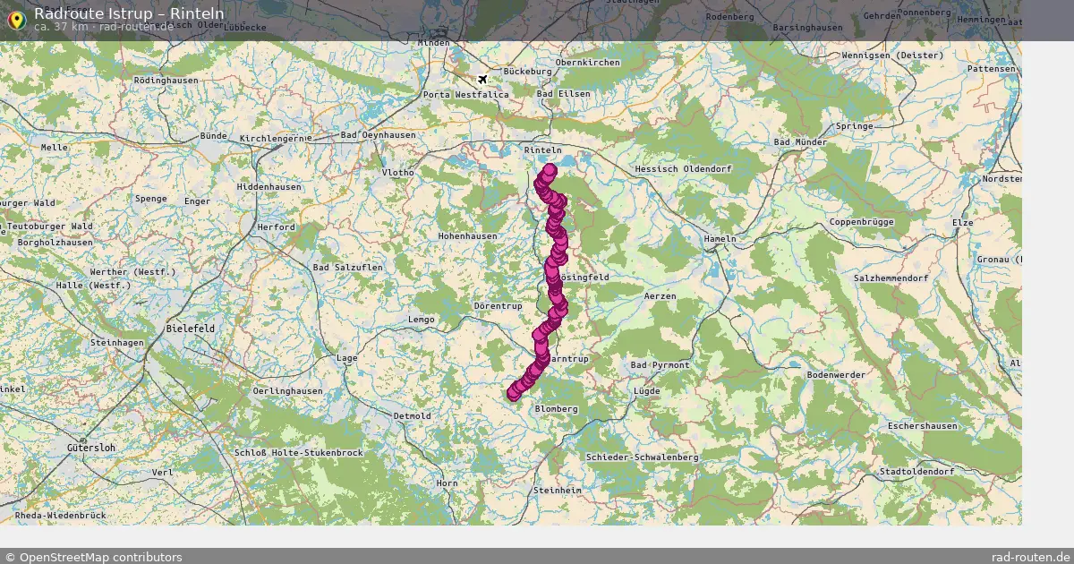 Radtour Istrup – Rinteln