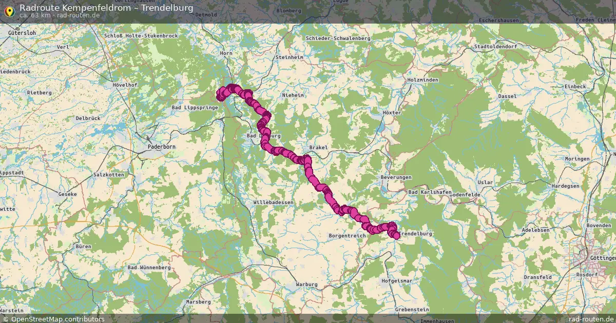 Radtour Kempenfeldrom – Trendelburg