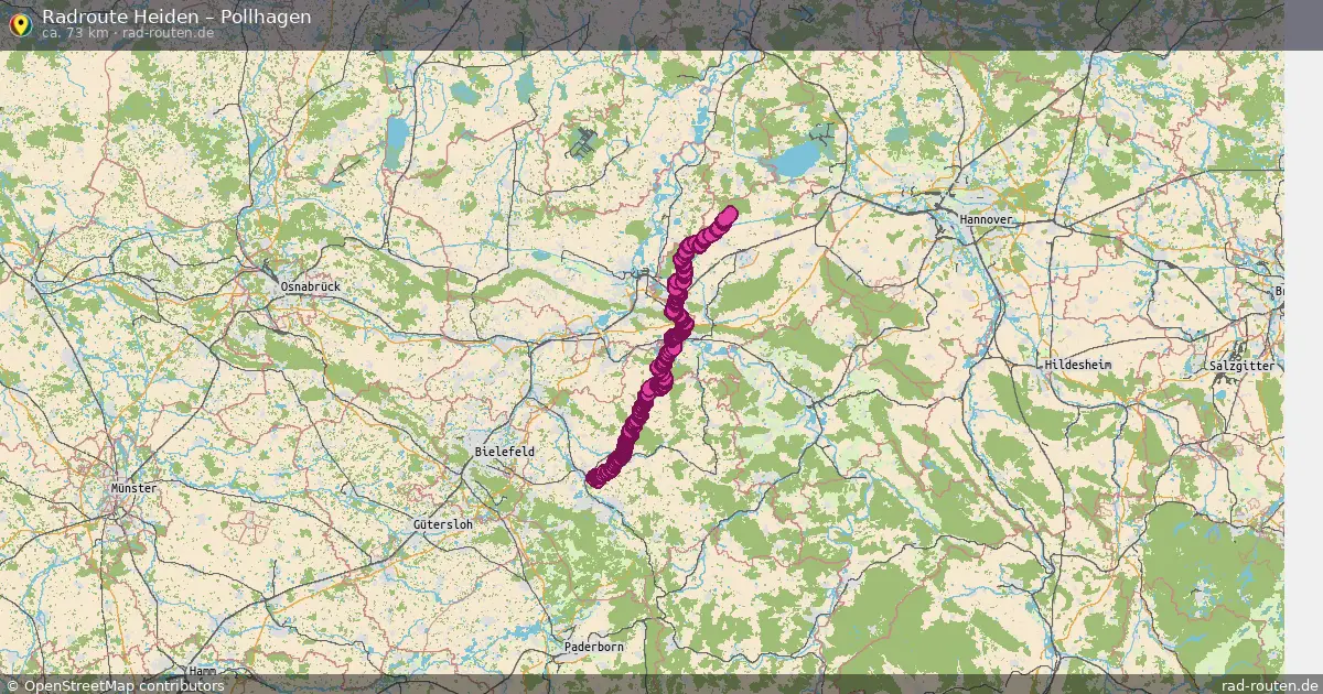 Radtour Heiden – Pollhagen
