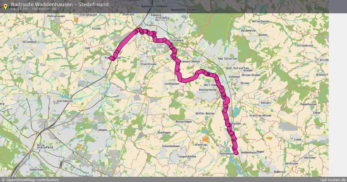 Radtour Waddenhausen – Stedefreund