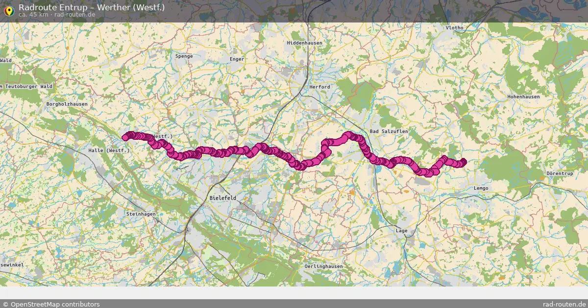 Radtour Entrup – Werther (Westf.)