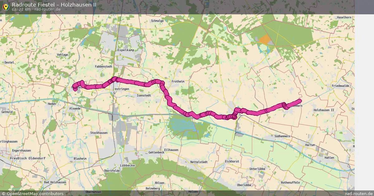 Radtour Fiestel – Holzhausen Ii