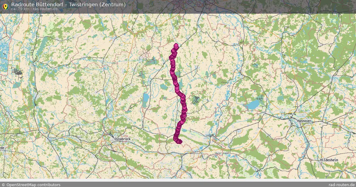 Radtour Büttendorf – Twistringen (Zentrum)