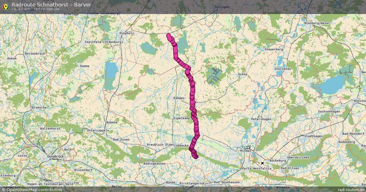 Radtour Schnathorst – Barver