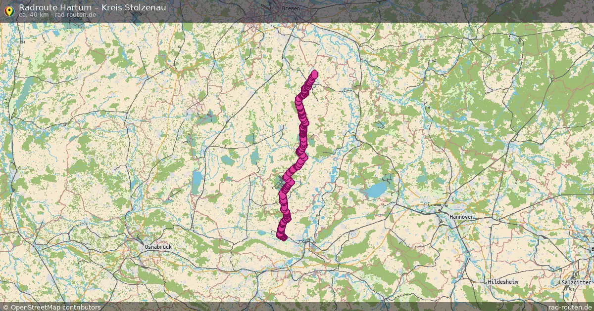 Radtour Hartum – Kreis Stolzenau