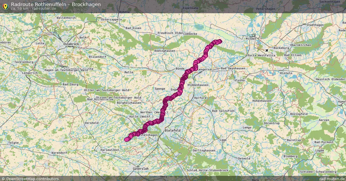Radtour Rothenuffeln – Brockhagen