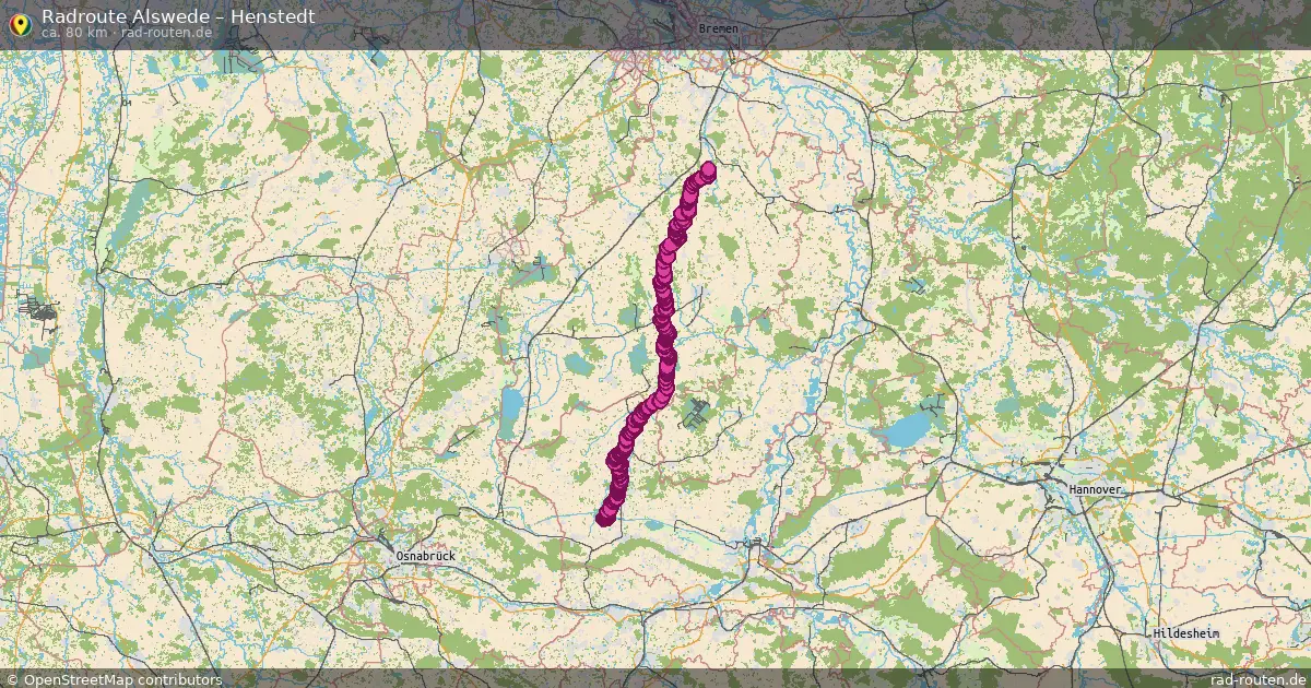 Radtour Alswede – Henstedt