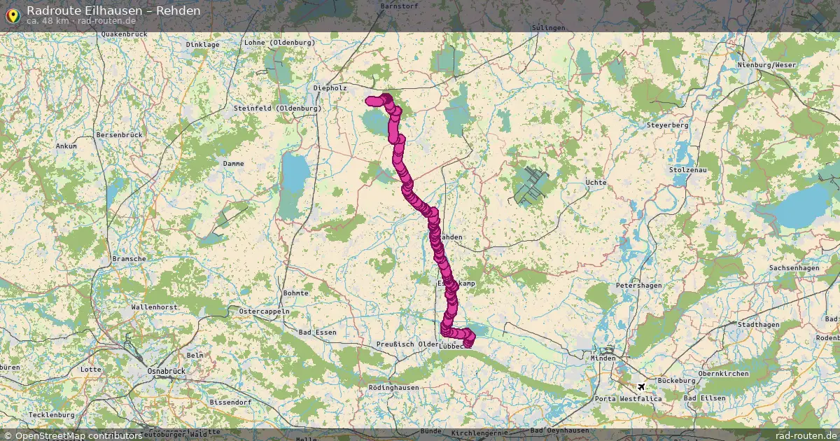 Radtour Eilhausen – Rehden