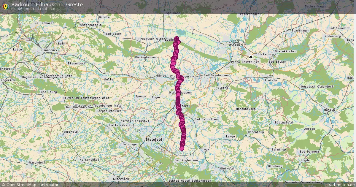Radtour Eilhausen – Greste