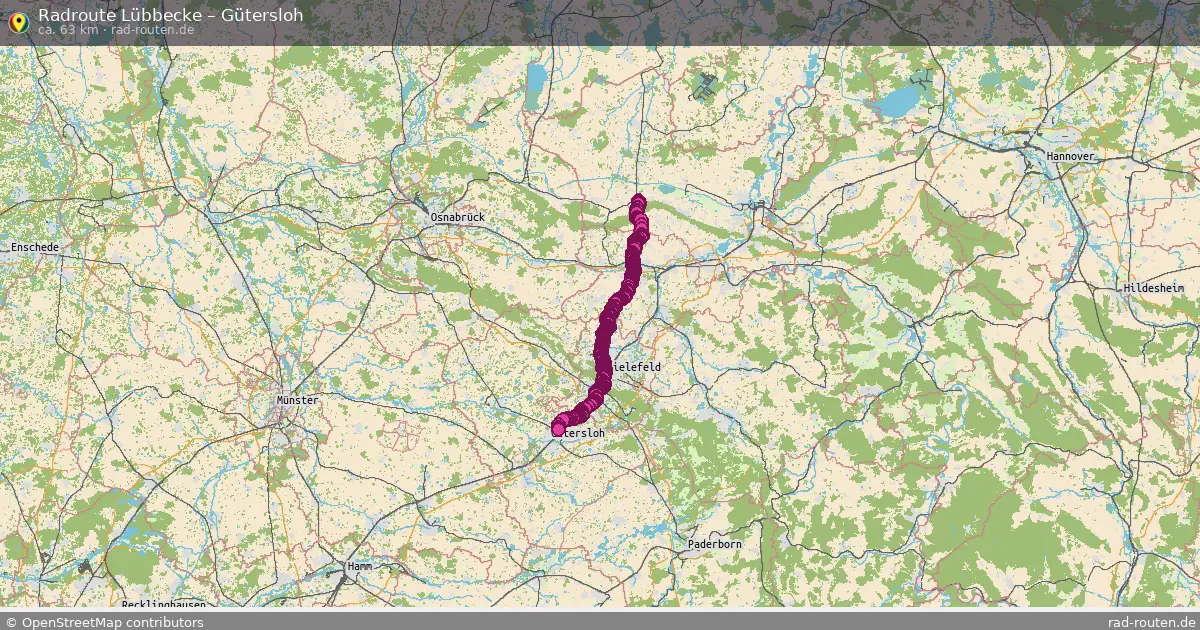 Radtour Lübbecke – Gütersloh