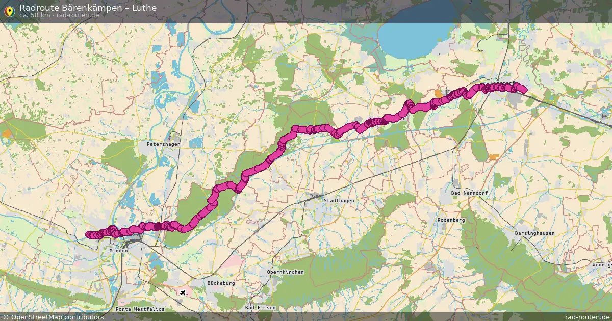 Radtour Bärenkämpen – Luthe