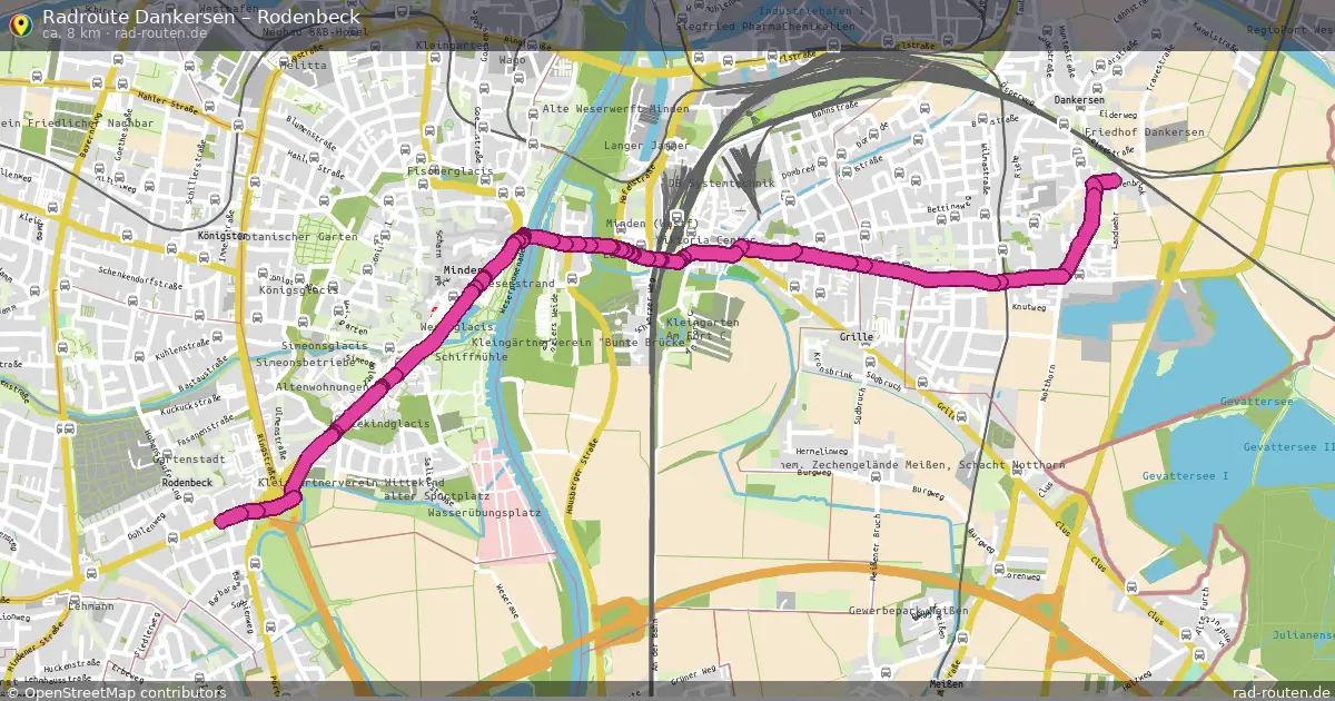 Radtour Dankersen – Rodenbeck
