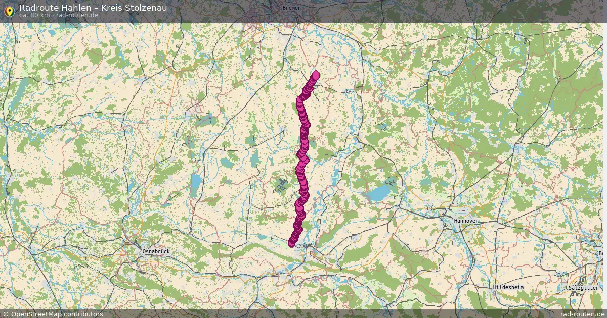 Radtour Hahlen – Kreis Stolzenau