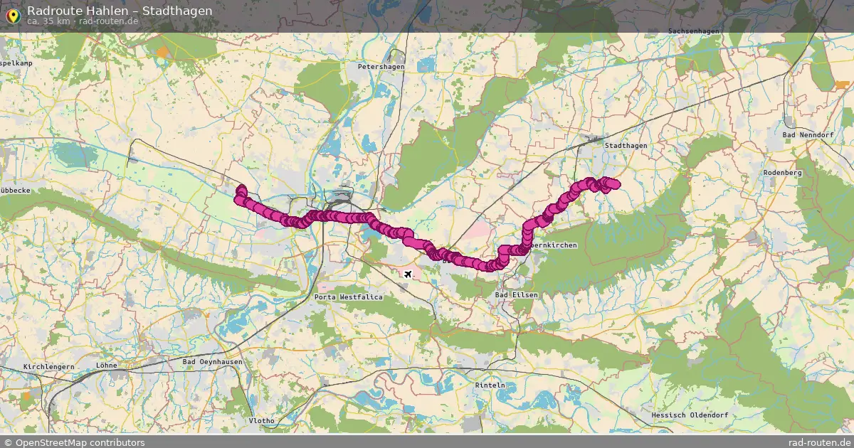 Radtour Hahlen – Stadthagen