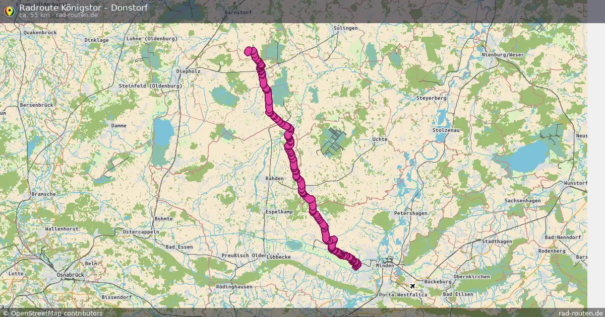 Radtour Königstor – Donstorf