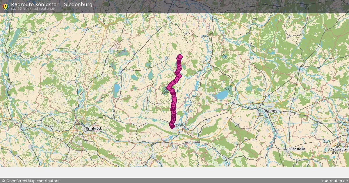 Radtour Königstor – Siedenburg