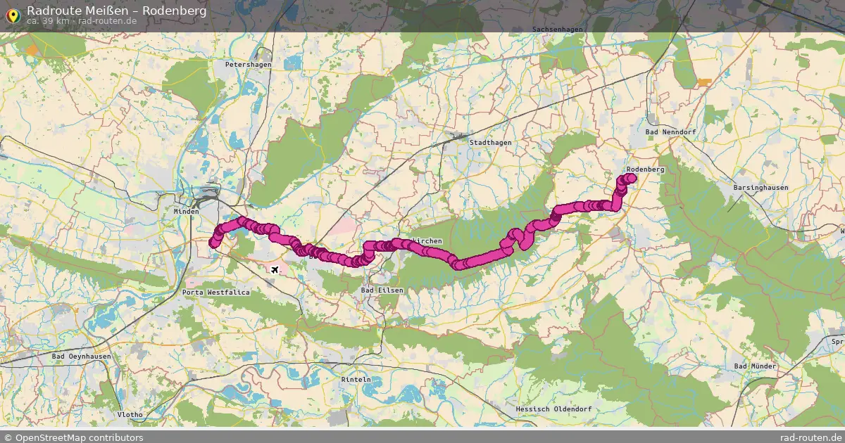 Radtour Meißen – Rodenberg