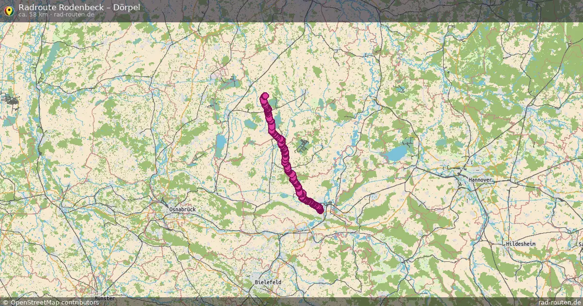 Radtour Rodenbeck – Dörpel