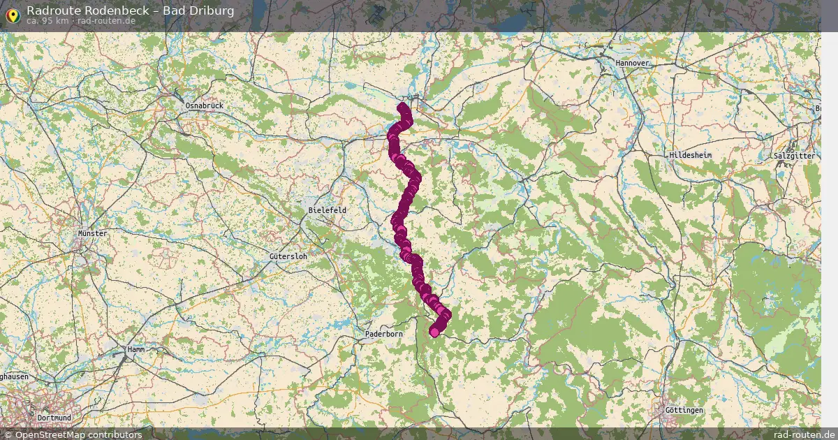 Radtour Rodenbeck – Bad Driburg