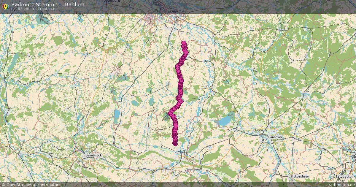 Radtour Stemmer – Bahlum